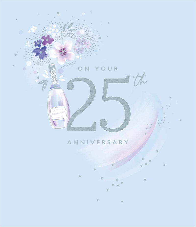 Carlton | Wedding Anniversary Card | Conventional Design | With Envelope