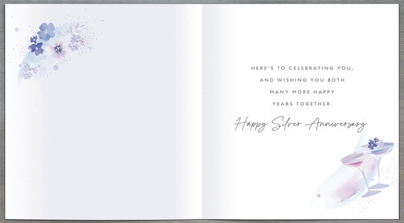Carlton | Wedding Anniversary Card | Conventional Design | With Envelope