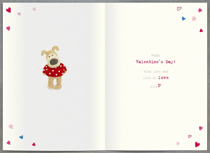 Boofle Valentine's Day Card for Wife, Cute Design, 118860
