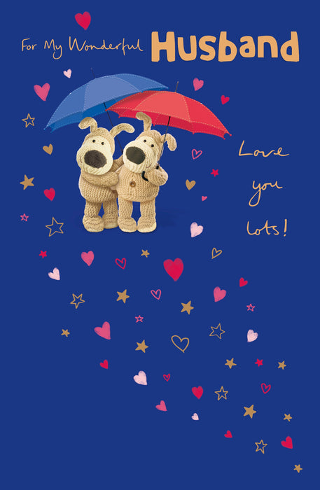 Boofle Valentine's Day Card for Husband, Cute Design, 118861