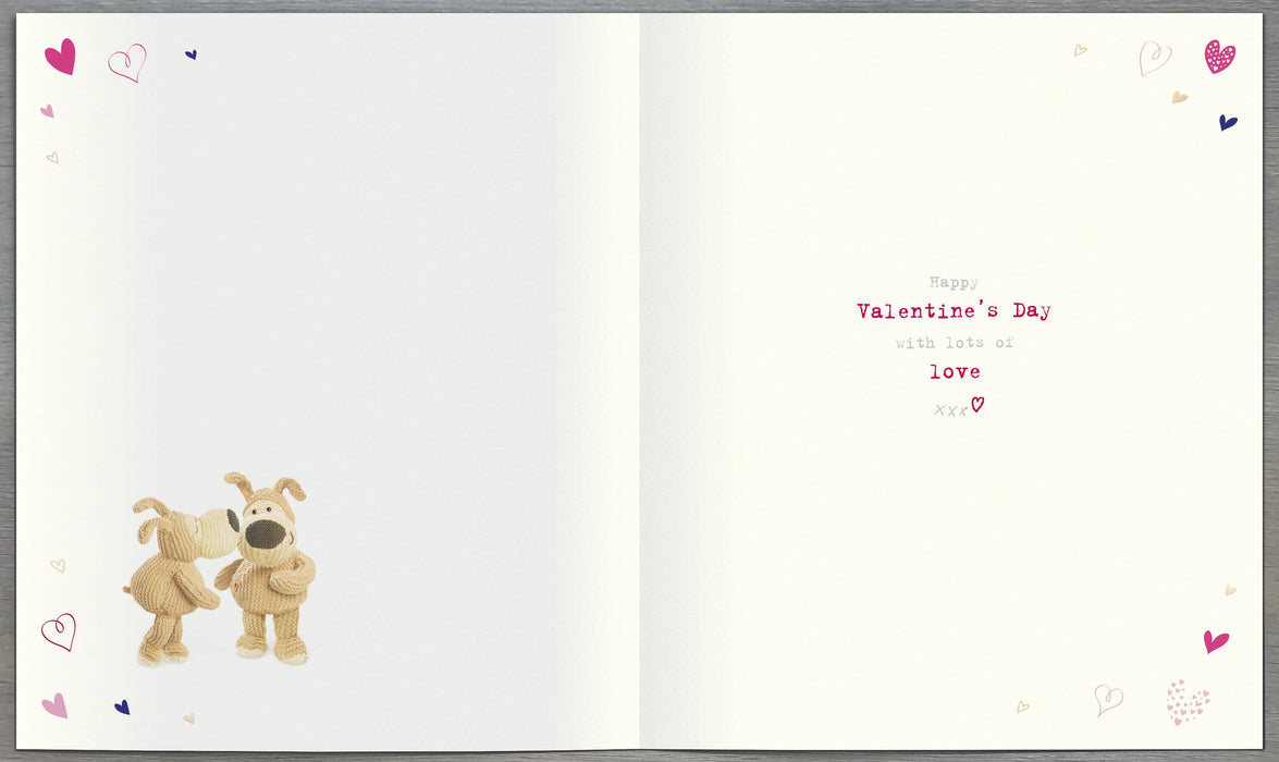 Boofle Valentine's Day Card for Boyfriend, Cute Design, 118871