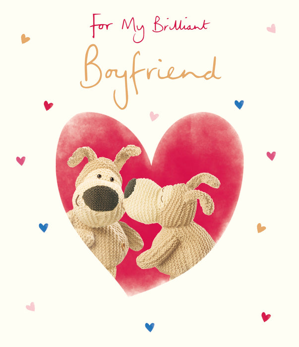 Boofle Valentine's Day Card for Boyfriend, Cute Design, 118871