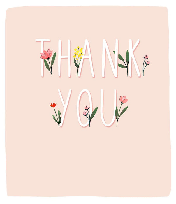 Carlton | Thank You Card | Conventional Design | With Envelope