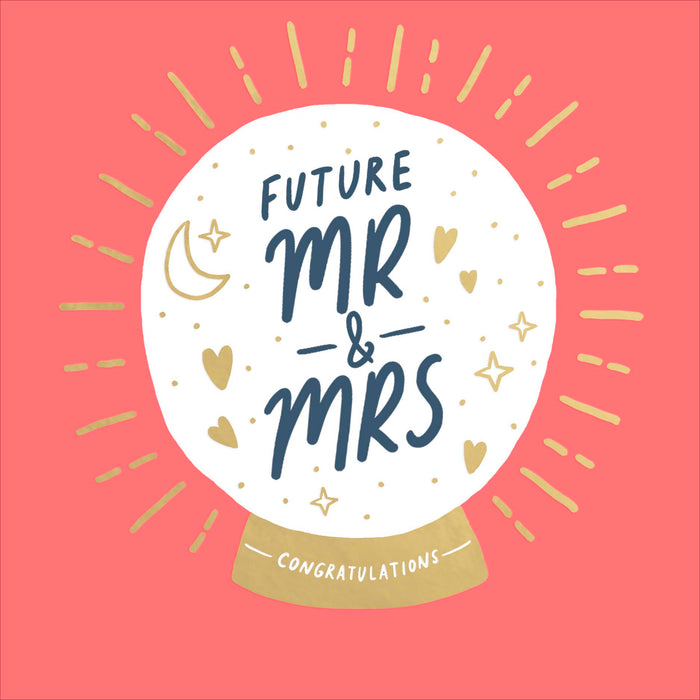 Carlton Engagement Card for Conv, Conv Design