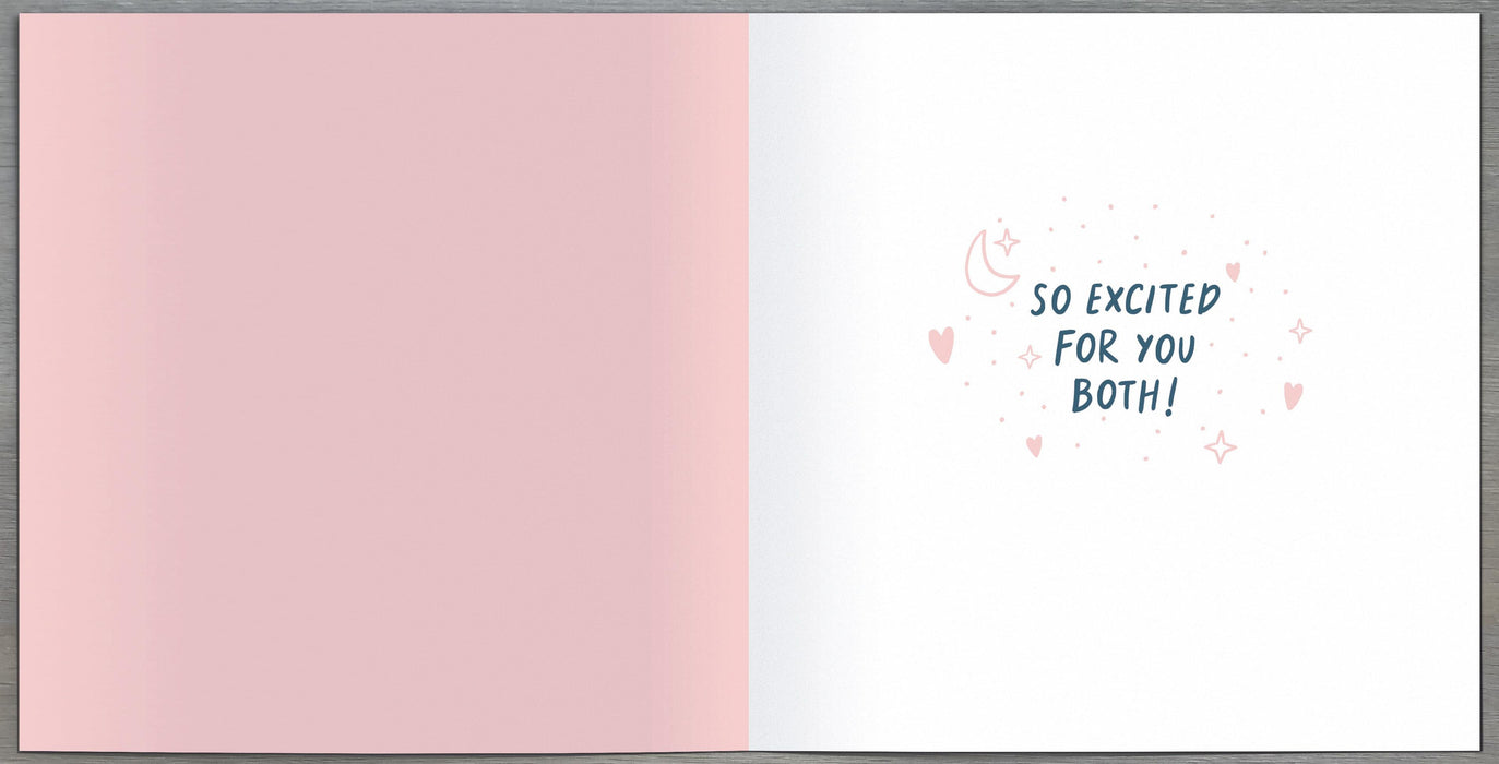 Carlton Engagement Card for Conv, Conv Design