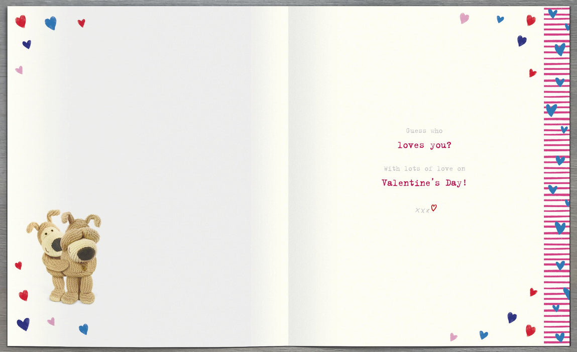 Boofle Valentine's Day Card for Partner, Cute Design, 119387
