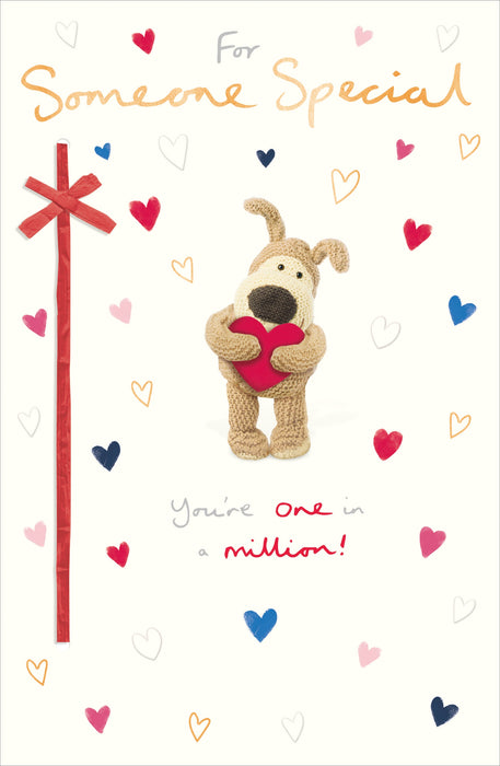 Boofle Valentine's Day Card for Partner, Cute Design, 119648