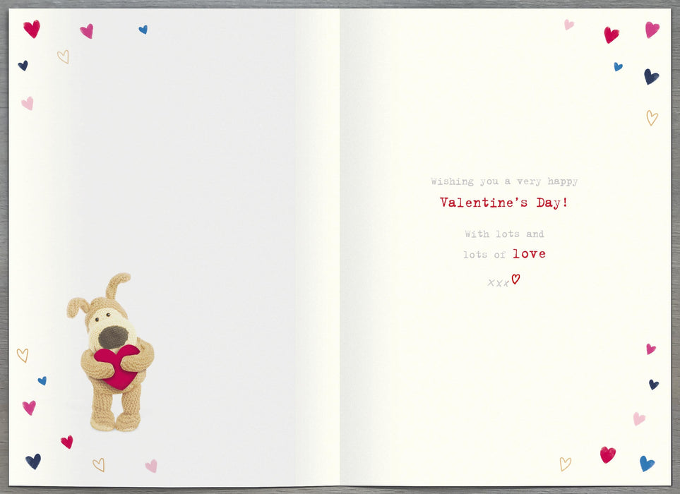 Boofle Valentine's Day Card for Partner, Cute Design, 119648