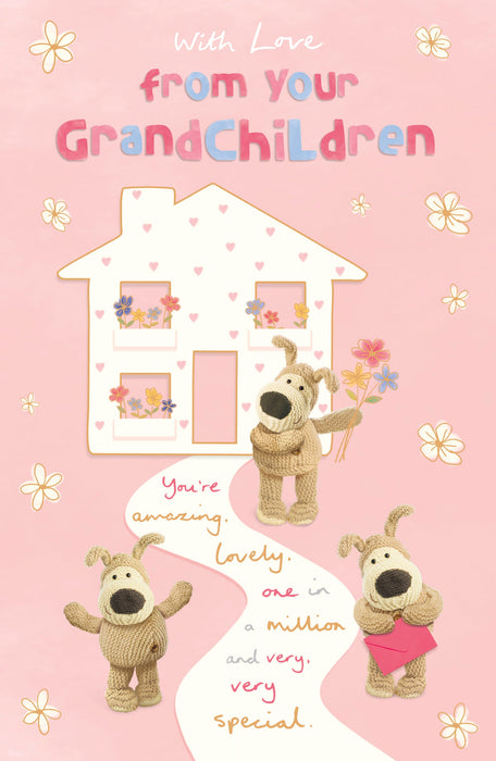 Boofle Mother's Day Card for Grandma, Cute Design, 120458