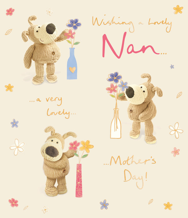 Boofle Mother's Day Card for Grandma, Cute Design, 120460