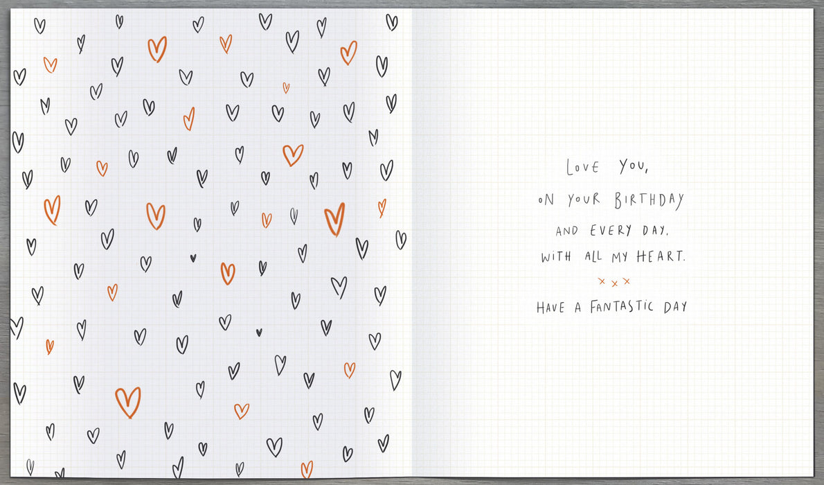 Carlton Birthday Card for One, Conv Design