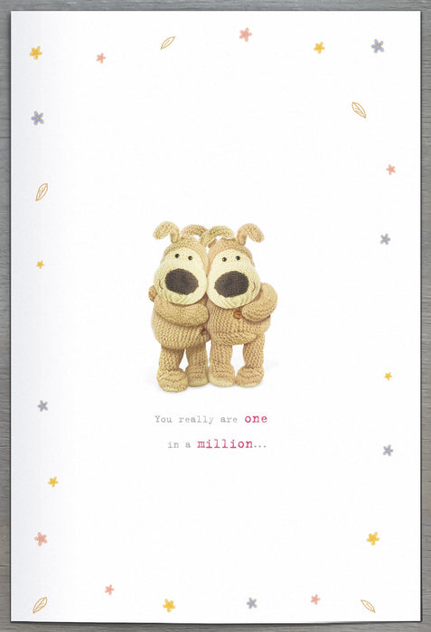 Boofle Mother's Day Card for Wife, Cute Design, 120975