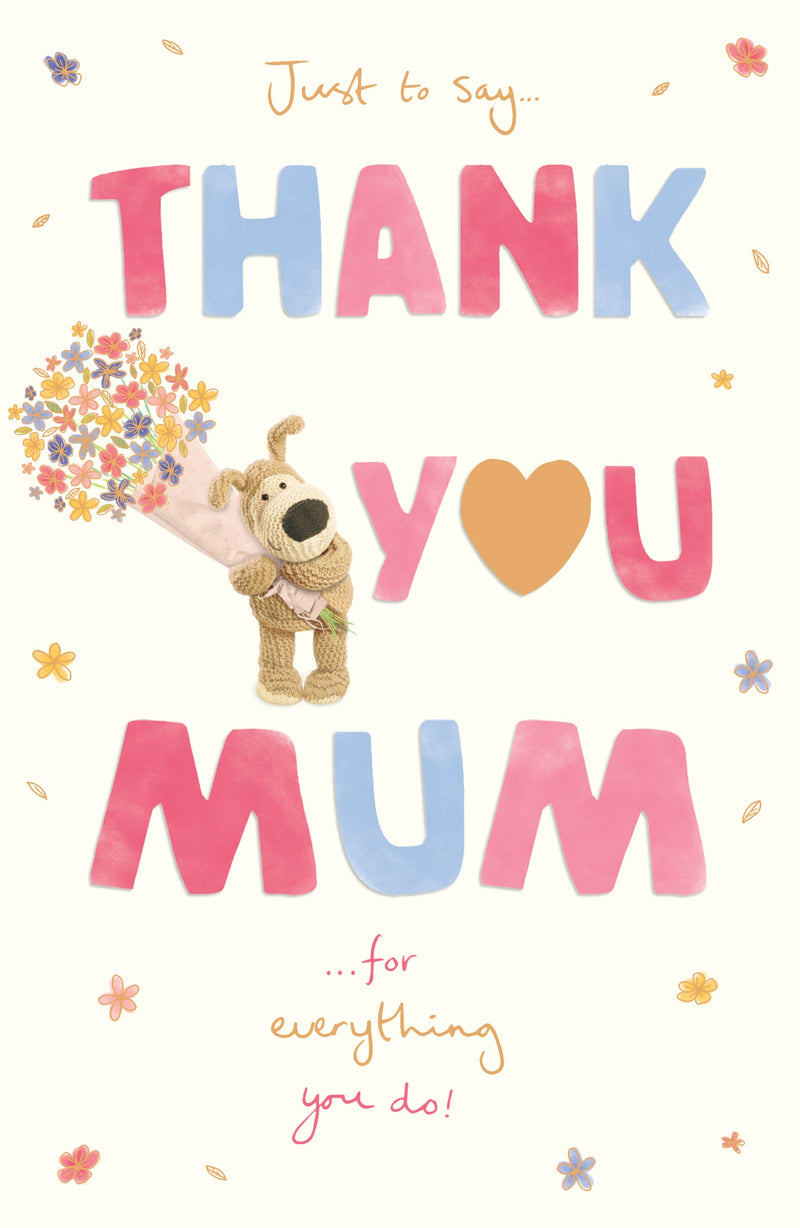 Boofle Mother's Day Card for Mum, Cute Design, 120983