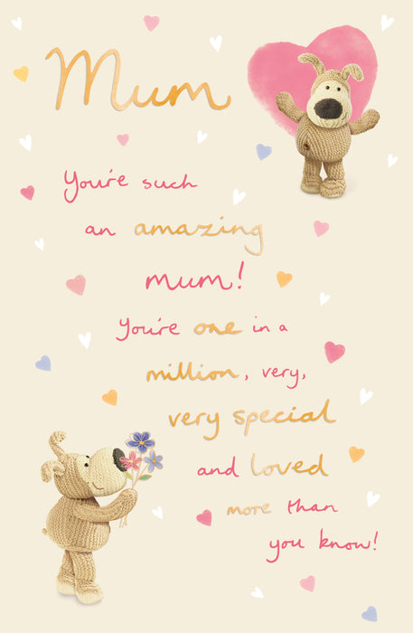 Boofle Mother's Day Card for Mum, Cute Design, 120984