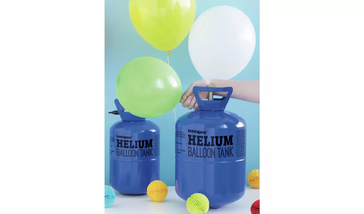 Helium Balloon Cylinder Gas Tank Party Canister - 20 or 30 or 50 Fill Up