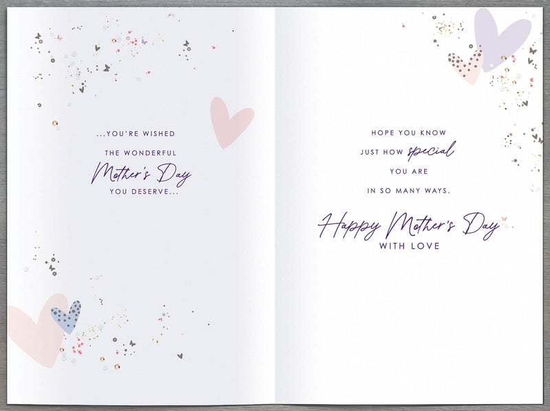 Beautiful Ladies Mother's Day Card for Mum, 124452