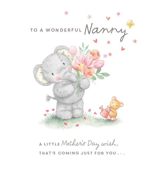 Elliot and Buttons Mother's Day Card for Grandma, Cute Design, 124608