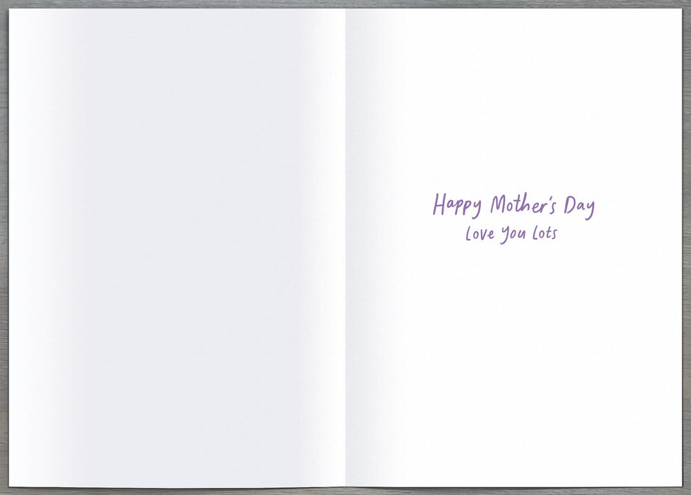 Nutmeg Mother's Day Card for Mummy, Juvenile Design, 125156