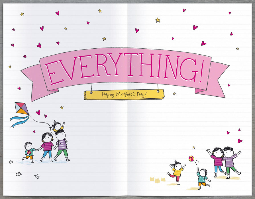 Oodles of Doodles Mother's Day Card for Wife, Cute Design, 125168