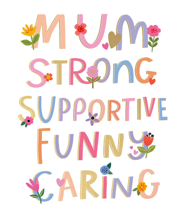 Carlton Mother's Day Card for Mum, 128642