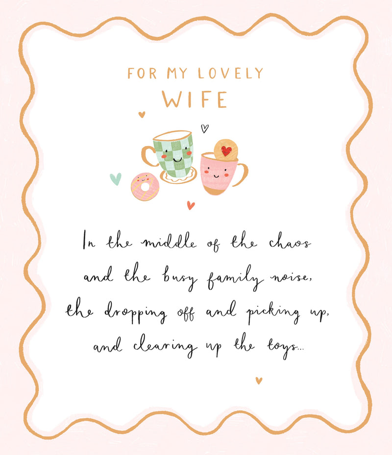 Amuslings Mother's Day Card for Wife, 128649