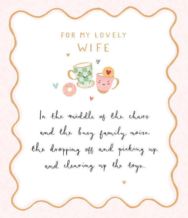 Amuslings Mother's Day Card for Wife, 128649