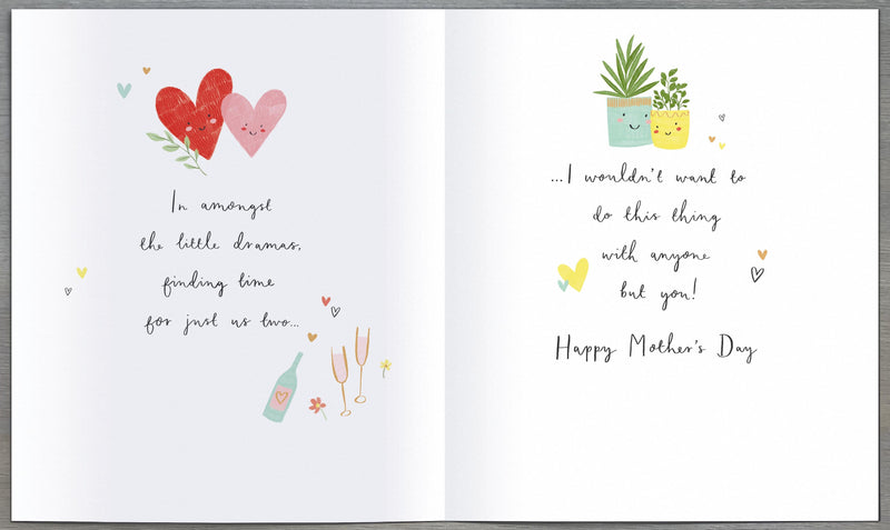 Amuslings Mother's Day Card for Wife, 128649