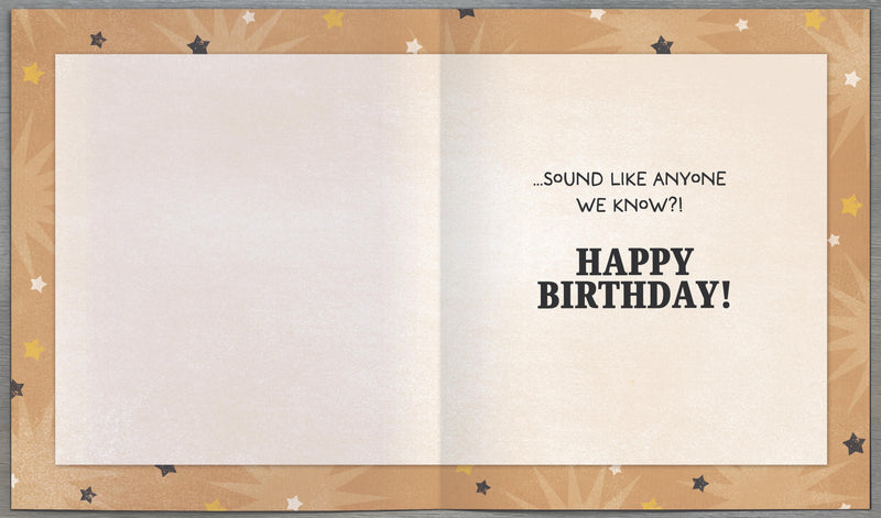 Birthday Card Dad - back