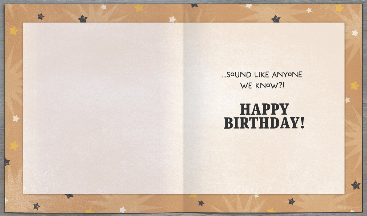 Birthday Card Dad - back