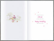 Birthday Card Granddaughter - inside