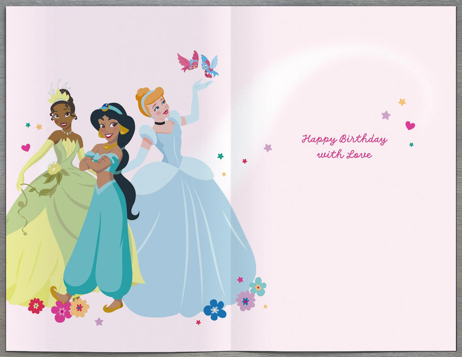 Disney Princess Birthday Card for Sister, Juv Design