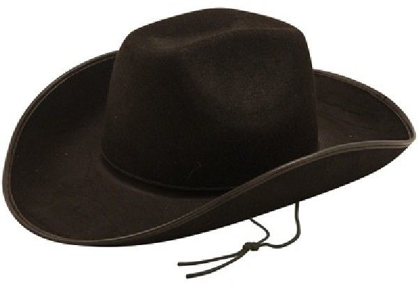 Cowboy Hat Black Classic Look - Outback Downunder Great Style