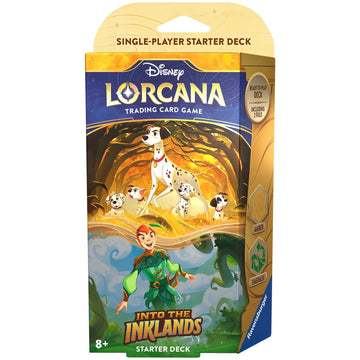 Disney Lorcana: Into The Inklands TCG Starter Amber and Emerald (Set 3)