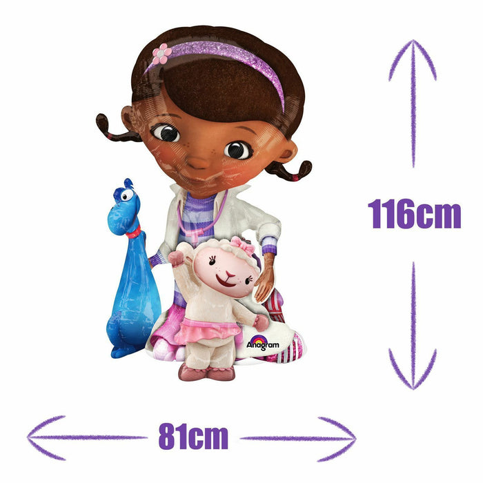 Disney Doc McStuffins AirWalker Life Size Balloon Air Walker (Optional Inflation)