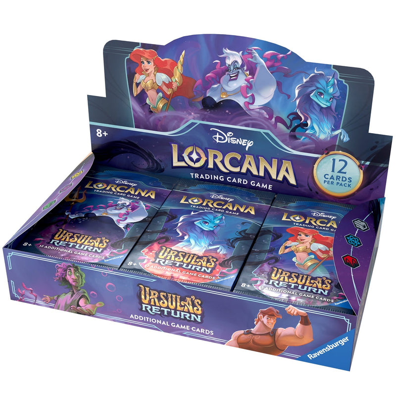 Disney Lorcana: Ursula’s Return (Set 4) Boosters