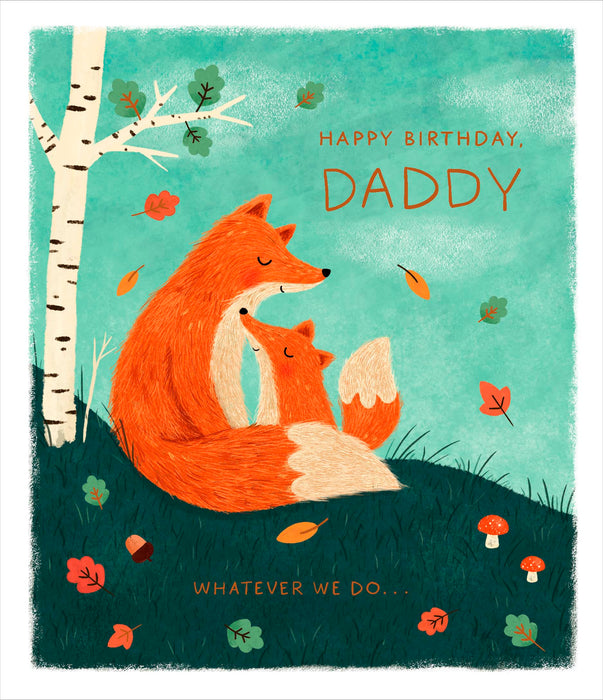 Carlton Birthday Card for Daddy, Juv Design