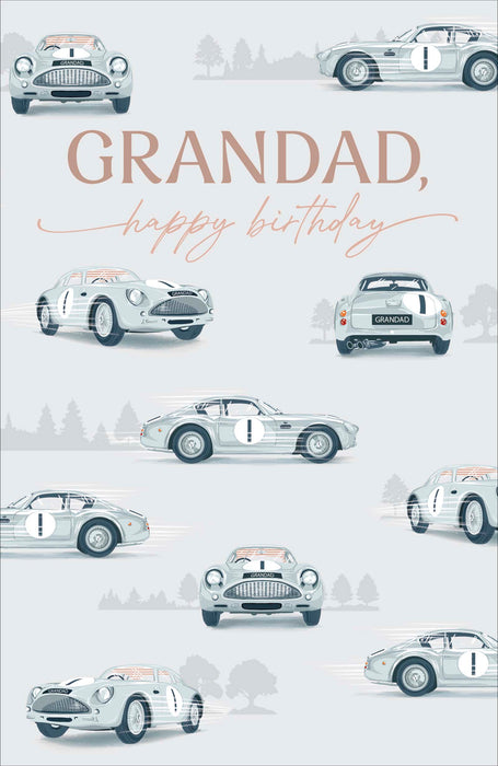 Gibson Birthday Card for Grandad, Conv Design
