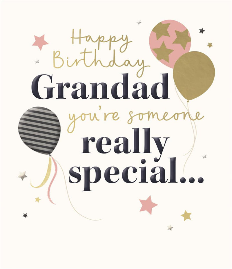 Carlton | Birthday Card Grandad | Conventional Design | With Envelope