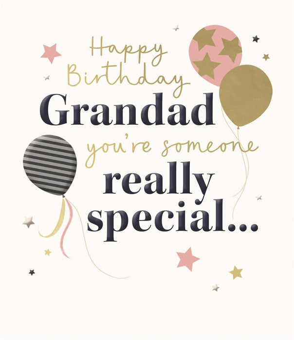 Carlton | Birthday Card Grandad | Conventional Design | With Envelope