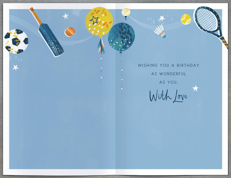 Gibson | Birthday Card Nephew | Happy Birthday Gifts | Him, Boys, Men | With Envelope