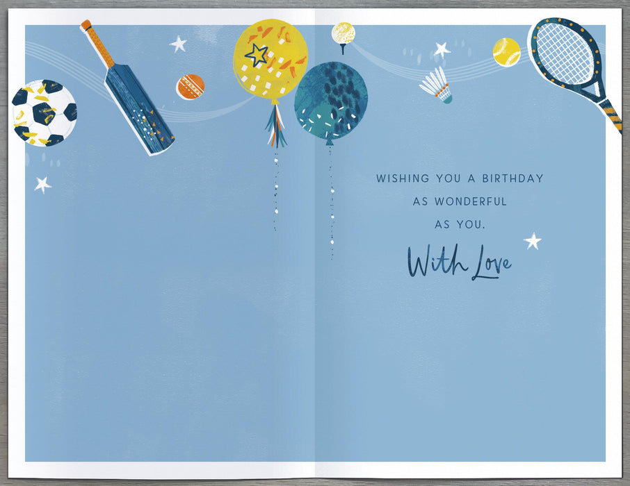 Gibson | Birthday Card Nephew | Happy Birthday Gifts | Him, Boys, Men | With Envelope