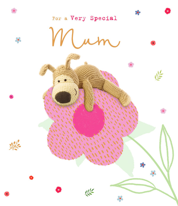 Boofle Birthday Card for Mum, Cute Design