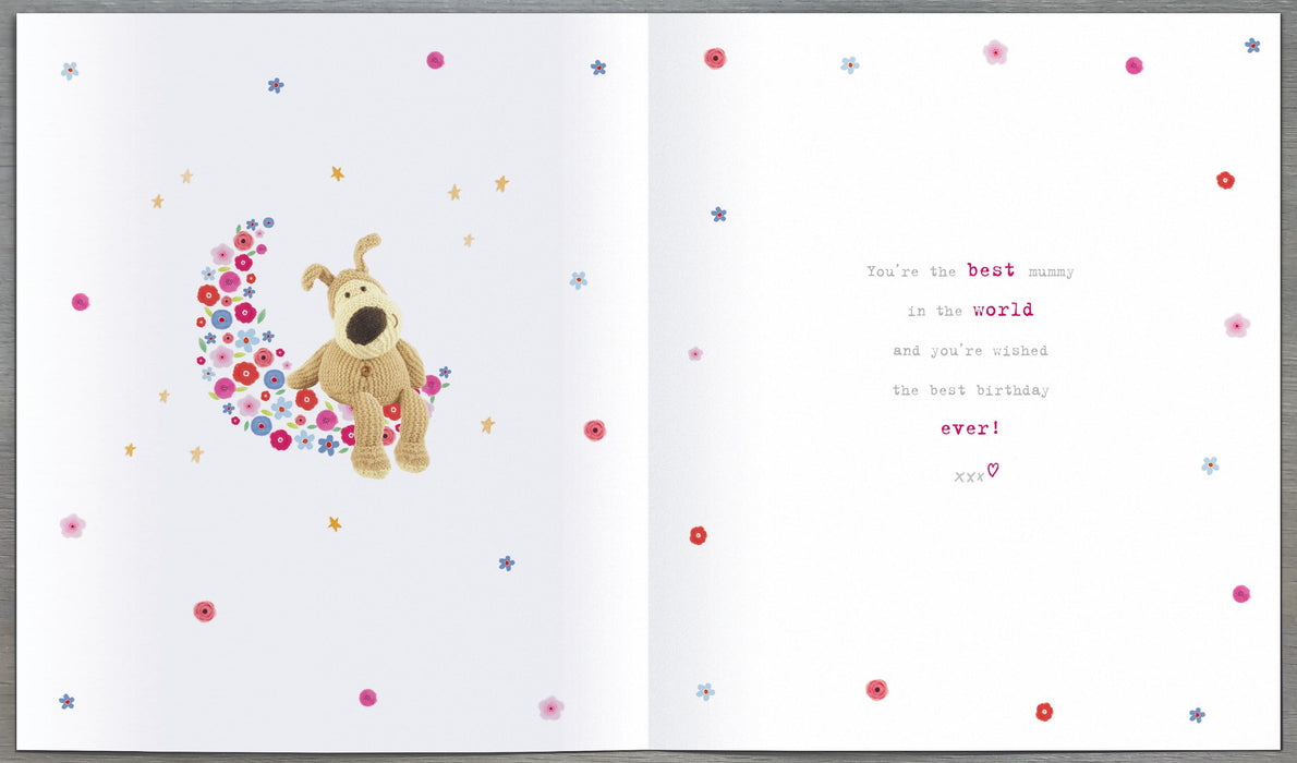 Boofle Birthday Card for Mummy, Cute Design