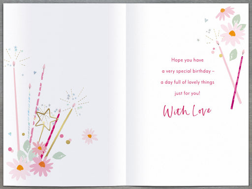 Birthday Card Mum - inside