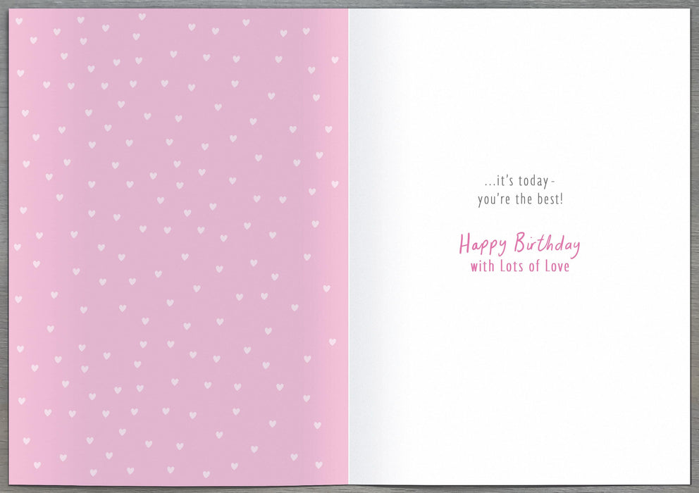 Nutmeg Birthday Card for Gt, Cute Design