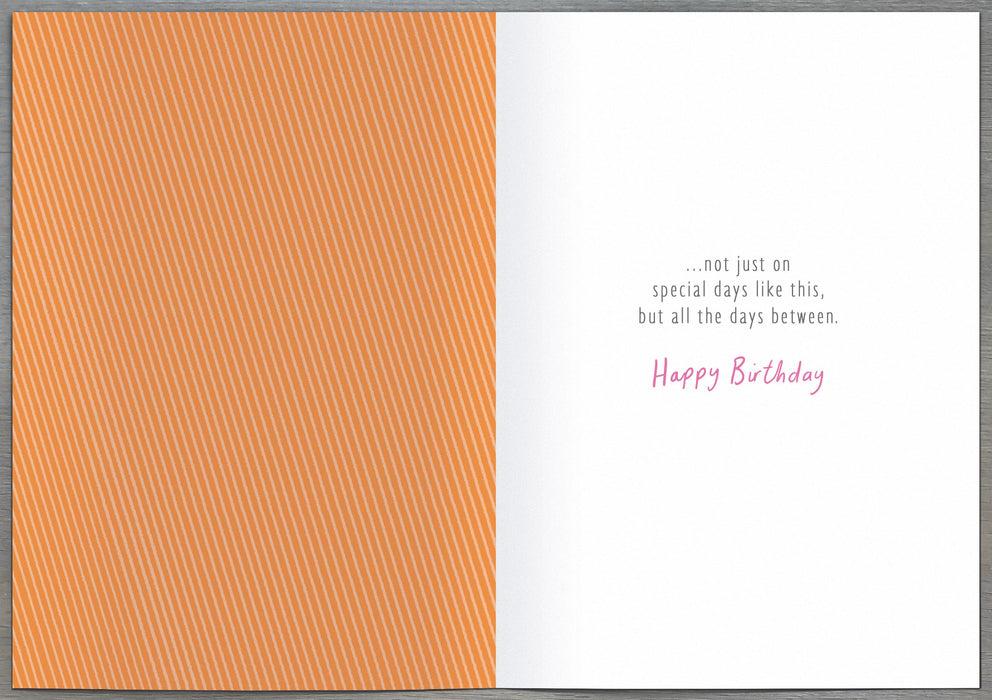 Nutmeg Birthday Card for Cousin, Cute Design
