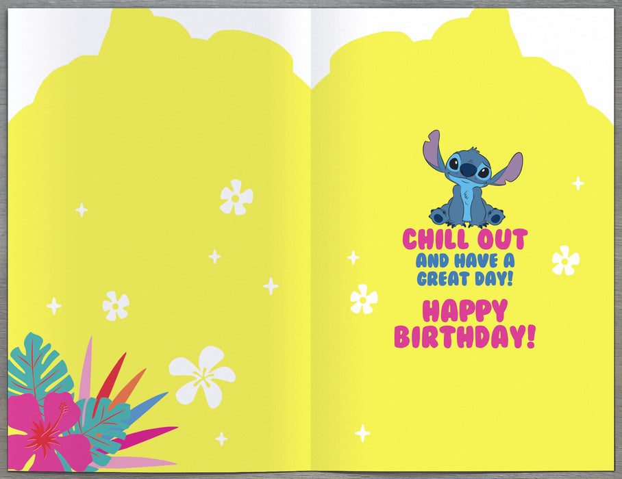 Disney Lilo and Stitch Birthday Card for Sister, Juv Design
