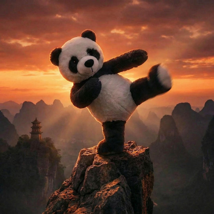 GOSH! Panda soft plush toy