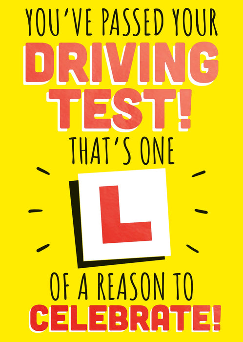 Giggles Congrats Card for Driving, Hum Design