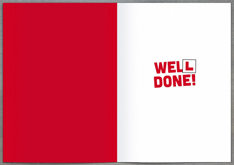 Giggles | Passed Driving Test Card | Humorous Design | With Envelope